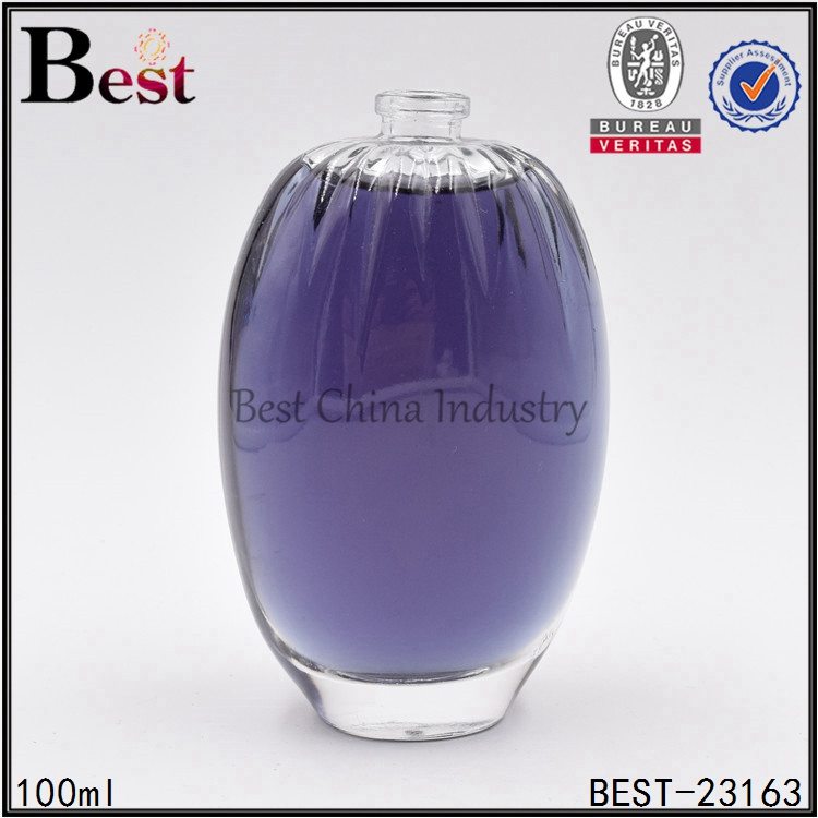 10 Years manufacturer
 clear perfume bottle glass bottle 100ml Manufacturer in Spain