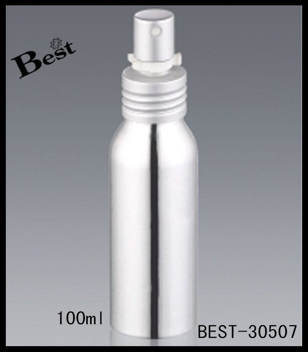 20% OFF Price For
 shiny silver aluminum sprayer bottle for perfume 100ml Wholesale to Latvia