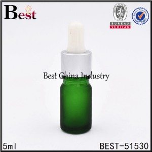 Massive Selection for
 small green glass dropper bottle for cosmetic 5ml Factory for Spain