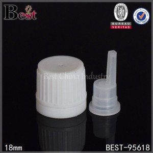 Factory Cheap
 white plastic essential oil cap with orifice reducer 18/410 Factory for Chicago